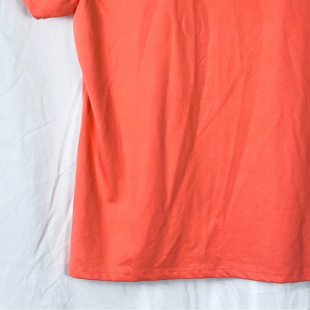 Birch Hill Women’s Coral Pink T-Shirt Medium - Picture 14 of 15